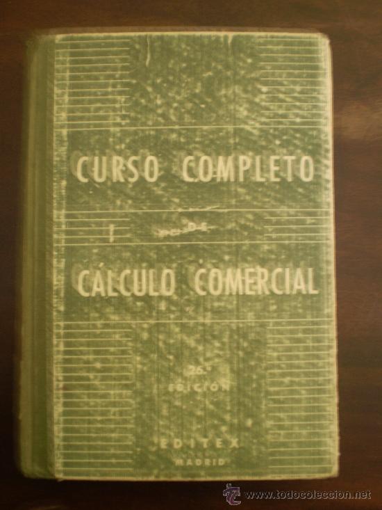 Libros: CURSO COMPLETO DE CALCULO COMERCIAL - Foto 1