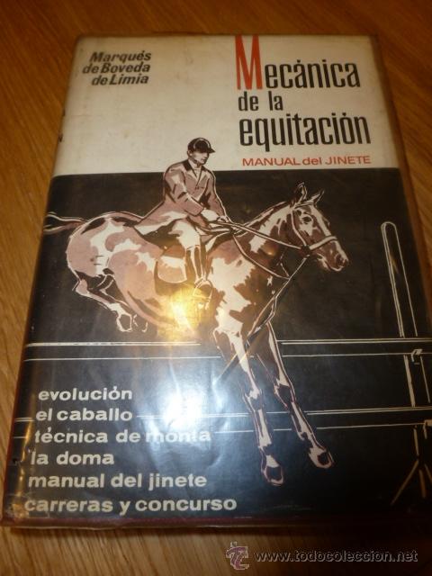 Libros: Mecanica de la equitacion, Marques de Boveda de Limia - Foto 1
