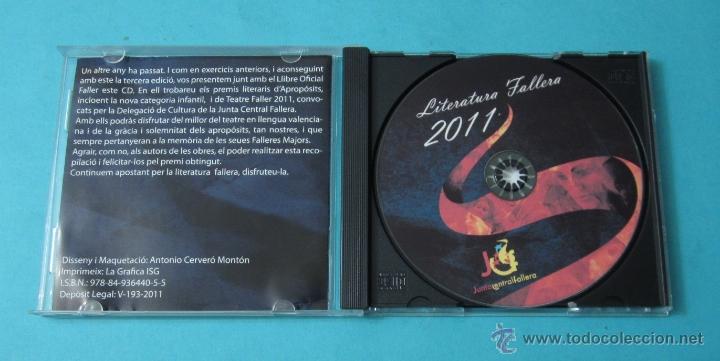 Libros: LITERATURA FALLERA 2011. JUNTA CENTRAL FALLERA. FALLAS - Foto 2