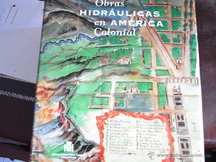 Libros: Obras hidr&aacute;ulicas en Am&eacute;rica Colonial. - Foto 1