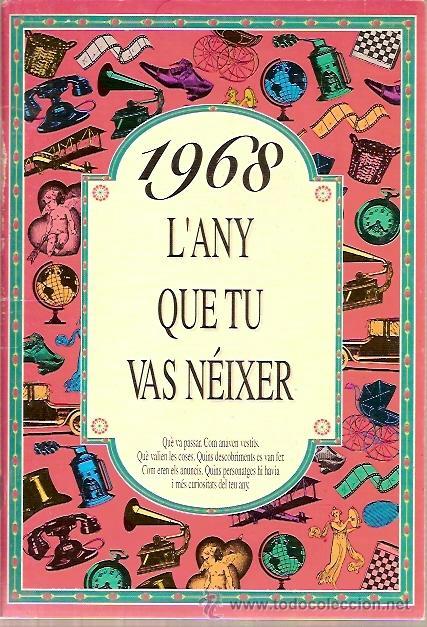 Libros: 1968 LANY QUE TU VAS NEIXER  ACV EDICIONS - Foto 1