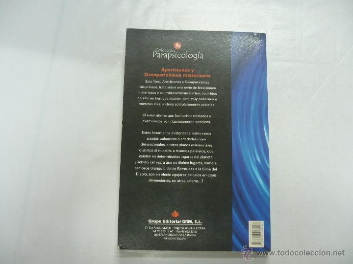 Libros: APARICIONES Y DESAPARICIONES MISTERIOSAS. ROBERT BRENN. TDK63 - - Foto 2