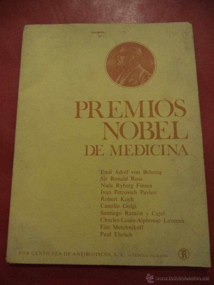 Livros em segunda m&atilde;o: PREMIOS NOBEL DE MEDICINA. EMIL ADOLF VON BEHRING, SIR RONALD ROSS, NIELS....