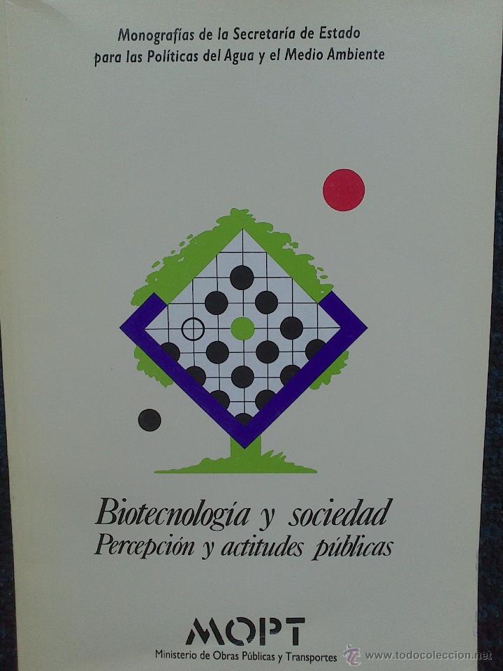 Libros: BIOTECNOLOGIA Y SOCIEDAD - Foto 1