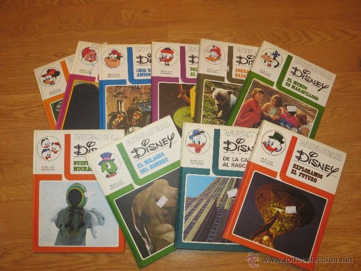 Libros: ENCICLOPEDIA DISNEY. 10 TOMOS. - Foto 1
