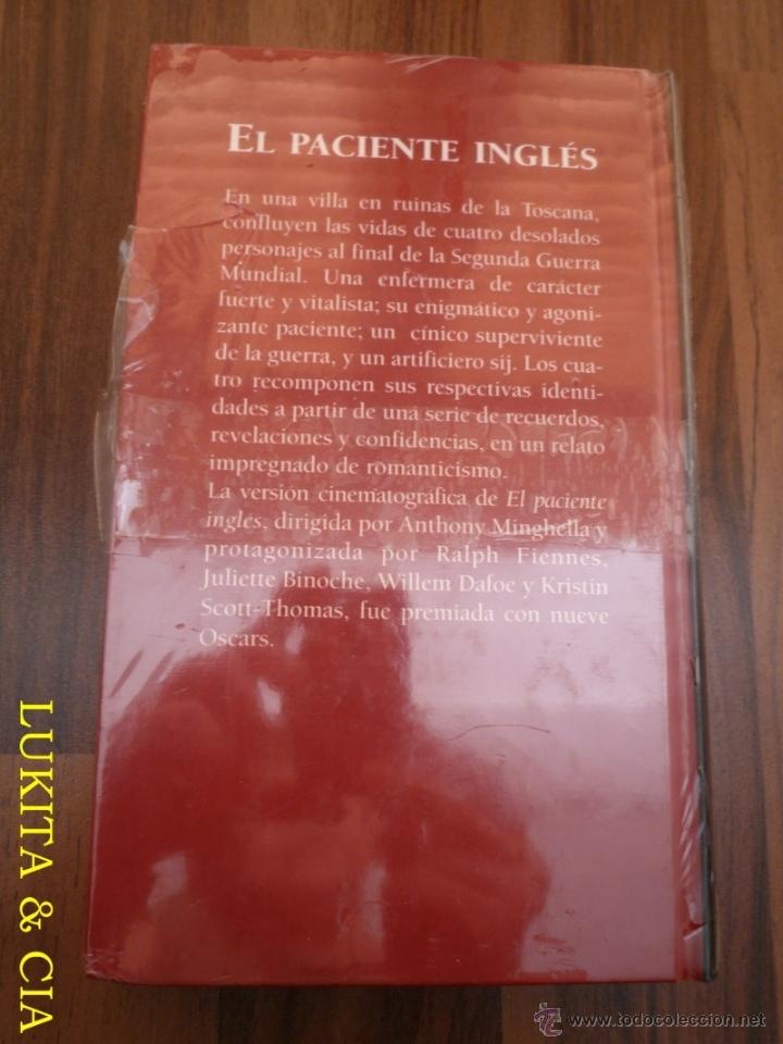 Libros: LIBRO EL PACIENTE INGL&Eacute;S - MICHAEL ONDAATJE - Foto 2