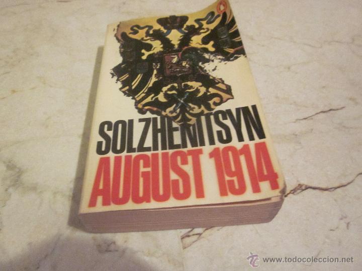Libros: SOLZHENITSYN - AUGUST 1914 - PENGUIN 1974 - Foto 1