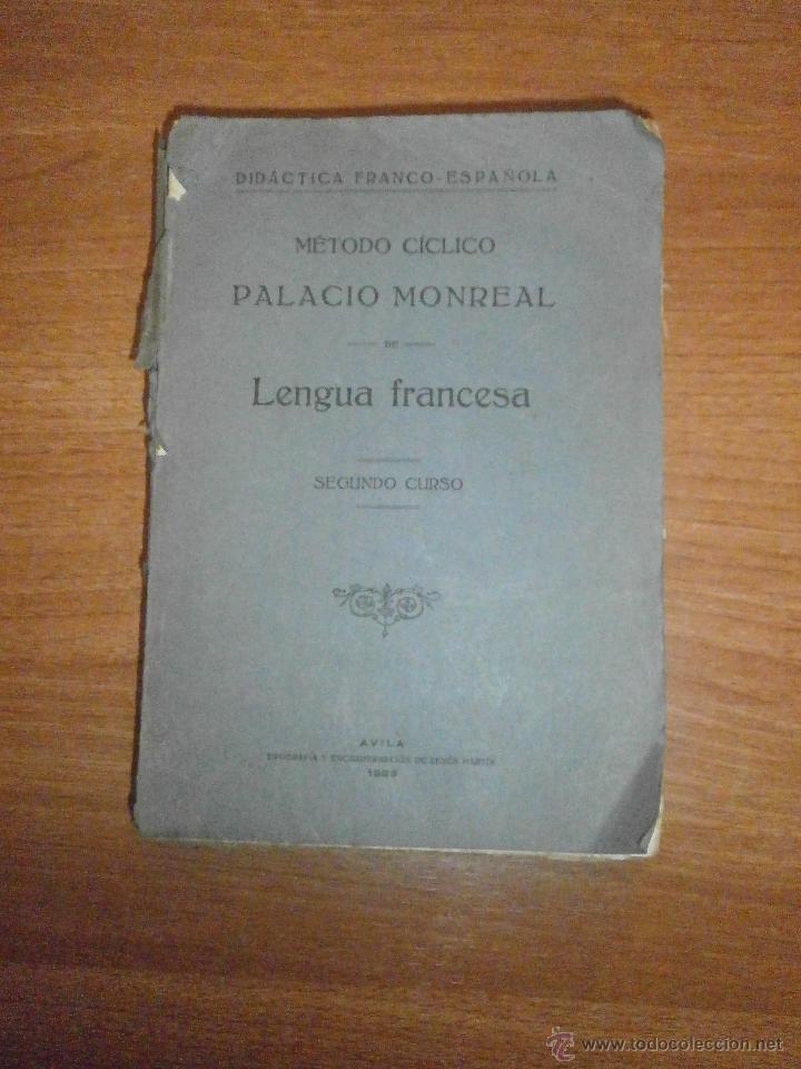 Libros: LIBRO,  METODO CICLICO -PALACIO MONREAL - LENGUA FRANCESA-- SEGUNDO CURSO - Foto 1