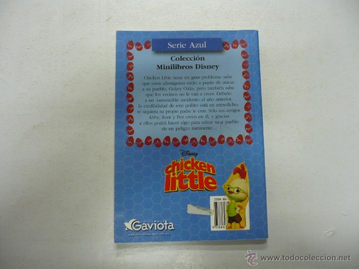 Libros: CHICKEN LITTLE DISNEY. MINILIBROS. TDK142 - - Foto 2