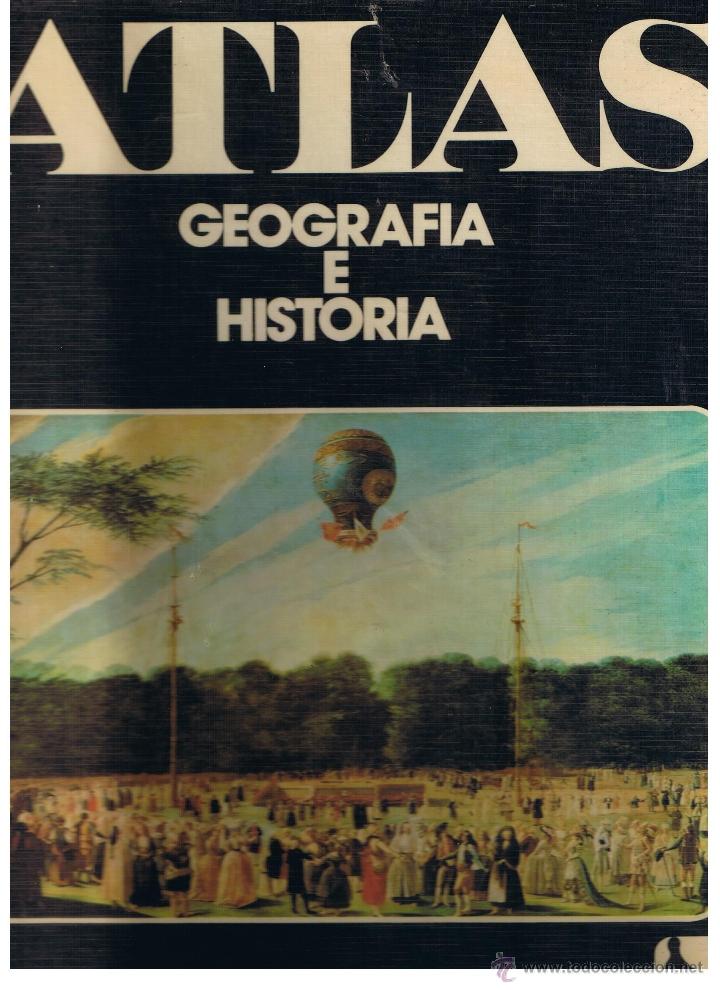Libros: ATLAS GEOGRAFIA E HISTORIA. EDICIONES SALMA 1992.(PTA) - Foto 1