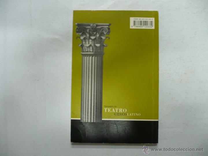 Libros: LOS CAUTIVOS. CAPTIVI. PLAUTO. TEATRO. TDK157 - - Foto 2
