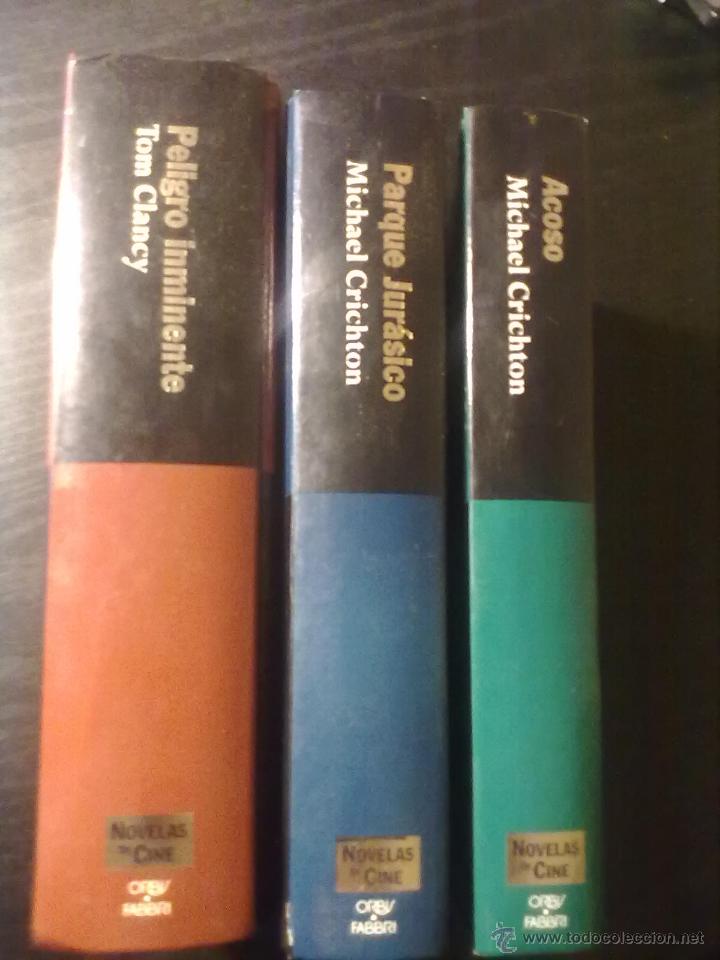 Libros: LOTE 3 LIBROS coleccion NOVELAS DE CINE ORBIS FABRI - Foto 2