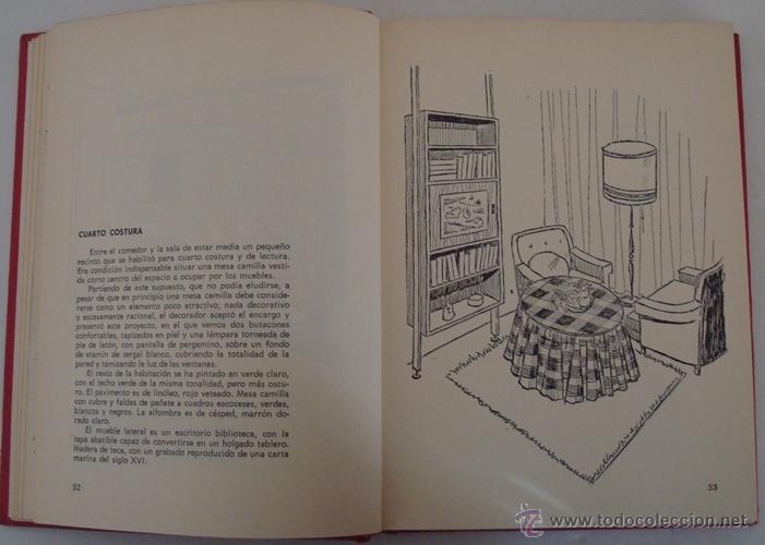 Libros: DECORACI&Oacute;N DEL HOGAR 67 JUAN DE CUSA 1966 - Foto 5
