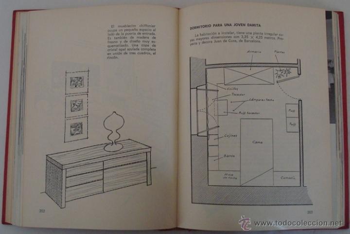 Libros: DECORACI&Oacute;N DEL HOGAR 67 JUAN DE CUSA 1966 - Foto 9