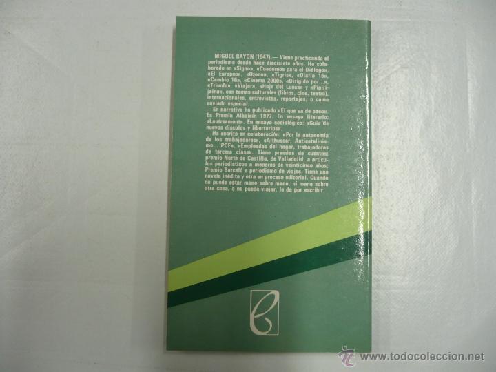 Libros: El ac&oacute;lito. Bay&oacute;n, Miguel. TDK162 - - Foto 2