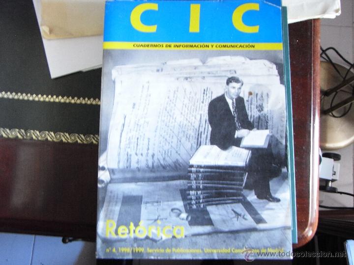 Libros: CIC. Cuadernos de Informaci&oacute;n y Comunicaci&oacute;n. n&ordm;4 Ret&oacute;rica.