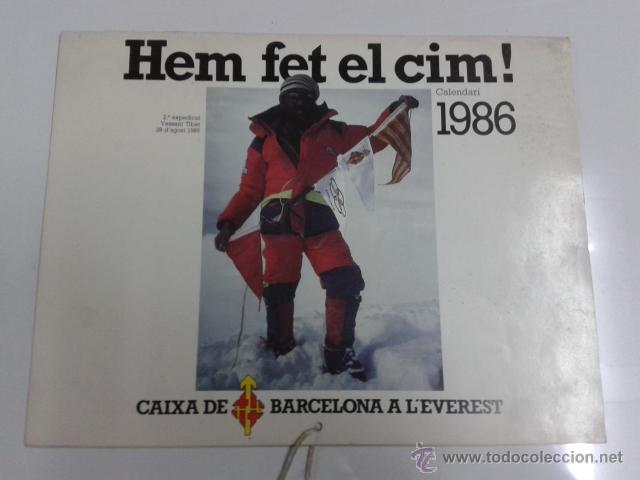 Libros: Calendario Hem Fet el Cim everest