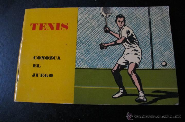 Libros: TENIS. CONOZCA EL JUEGO.SCIENTIA 1961 - Foto 1