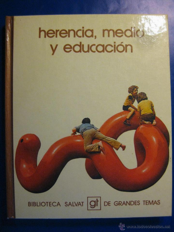 Libri di seconda mano: BIBLIOTECA SALVAT DE GRANDES TEMAS 33 - HERENCIA, MEDIO Y EDUCACION