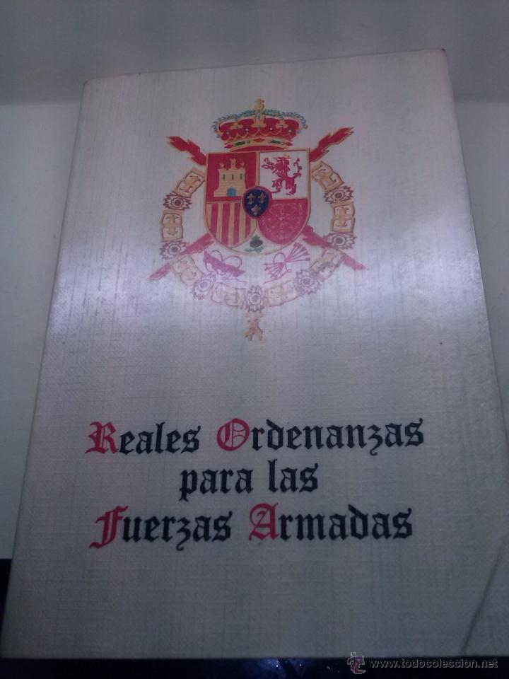 Libros: reales ordenanzas para las fuerzas armadas 1979