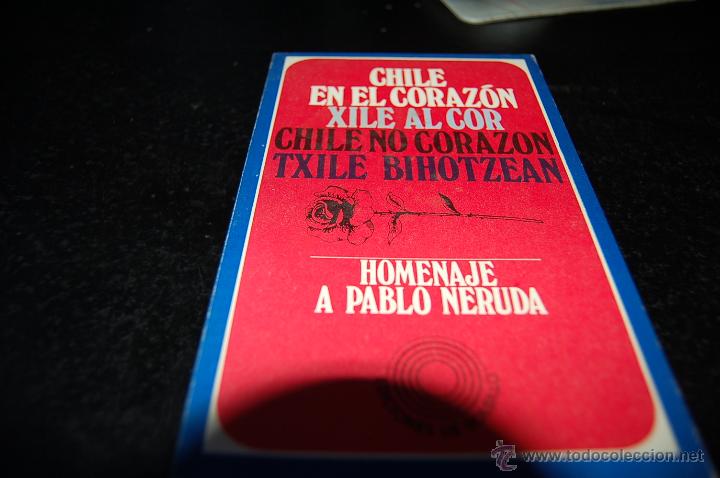 Libros: CHILE EN EL CORAZ&Oacute;N, HOMENAJE A PABLO NERUDA. EDICIONES BOLSILLO. POESIA - Foto 1
