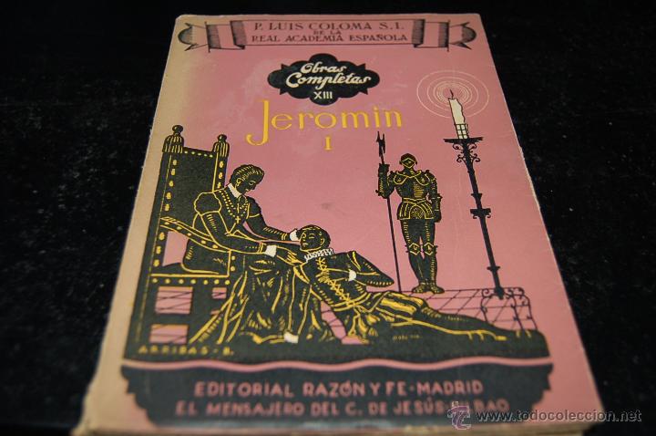 Libros: JEROMIN I, OBRAS COMPLETAS XIII, EDITORIAL RAZ&Oacute;N Y FE. 1956 - Foto 1