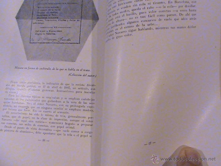 Libros: Cometas en el cielo de Valencia.   (autor: Francisco Almela y Vives) - Foto 6