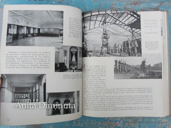 Libros: INTERESANTE Y RARO LIBRO DE RENFE - 1950 - DESARROLLO DE SU PLAN GENERAL DE RECONSTRUCCION - LIBRO 2 - Foto 7