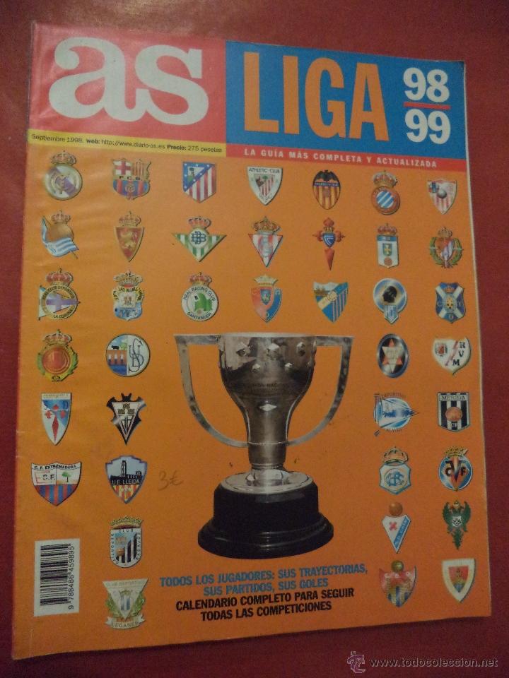 books: GU&Iacute;A LIGA 98 -99. TODOS LOS JUGADORES: SUS TRAYECTORIAS, SUS PARTIDOS, SUS GOLES.