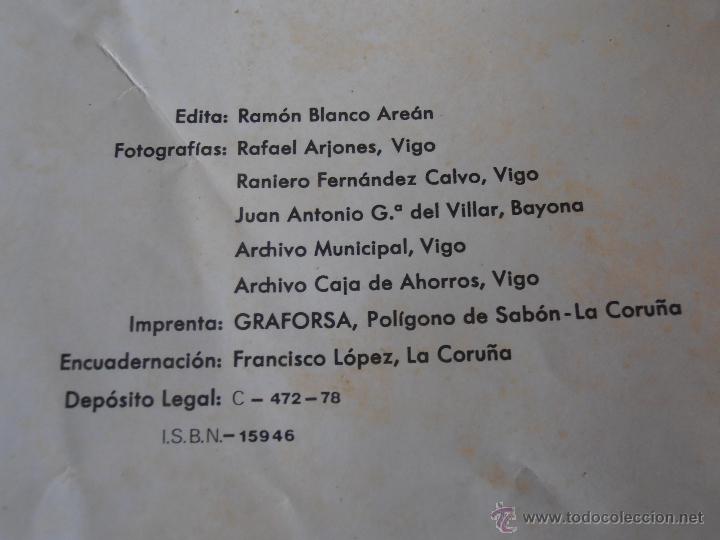 Libros: VIGO, EL FRAGOSO Y EL MI&Ntilde;OR, RAMON BLANCO AREAN - Foto 3