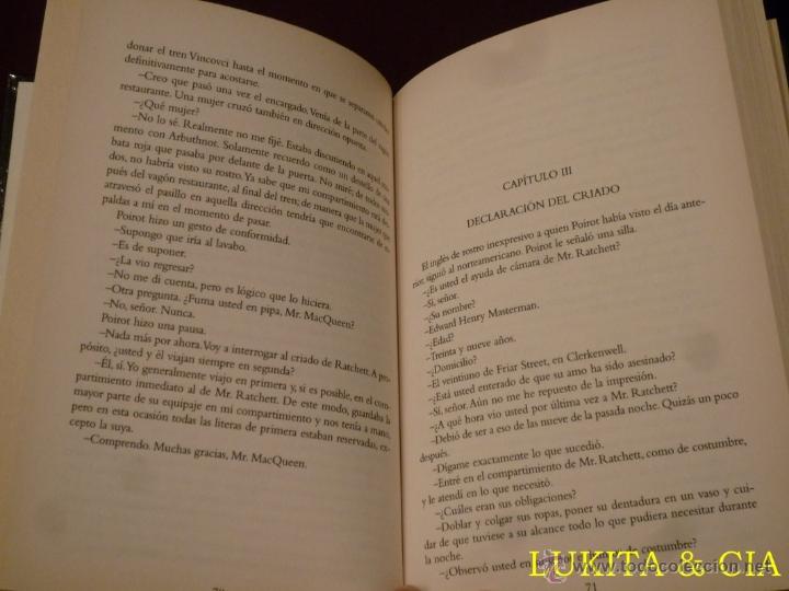 Libros: AGATHA CHRISTIE - ASESINATO EN EL ORIENT EXPRESS -2007 - Foto 3