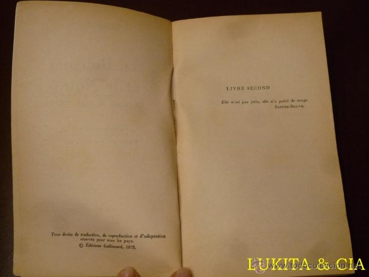 Libros: LE ROUGE ET LE NOIR I Y II - STENDHAL - 1978 - Foto 8
