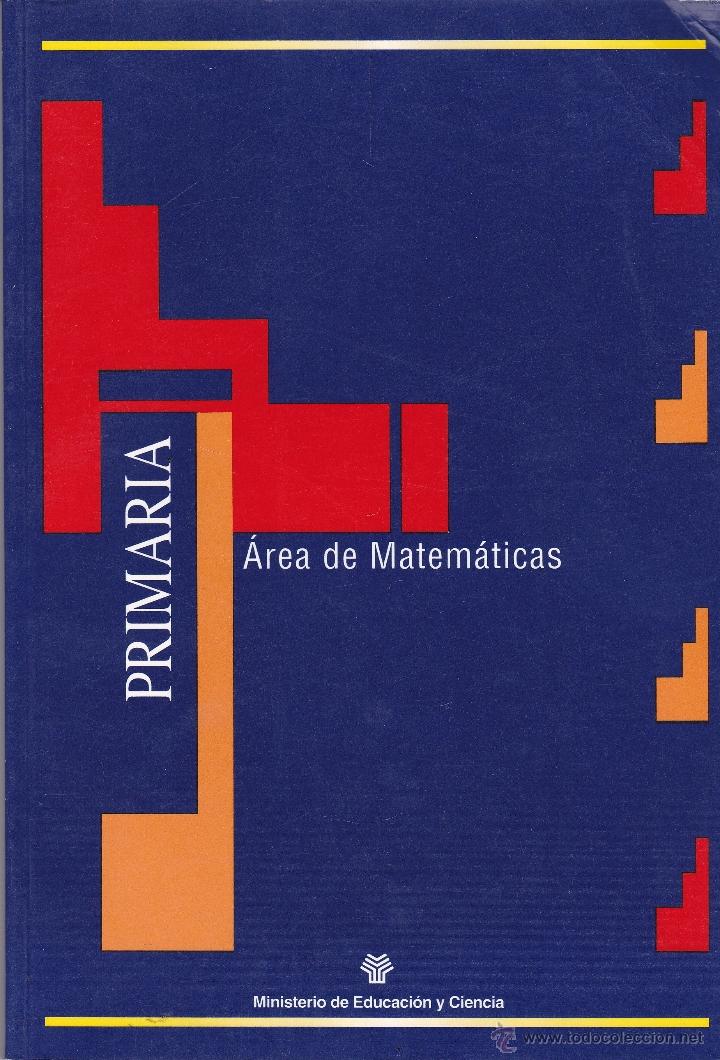 Libros: LIBRO - &Aacute;REA DE MATEM&Aacute;TICAS - MINISTERIO DE EDUCACI&Oacute;N Y CIENCIA. - Foto 1