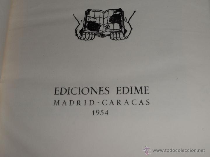 Libros: Obras Selectas - Mario Brice&ntilde;o Iragorry - Ediciones Edime (1&ordf; edici&oacute;n 1954) - Foto 3