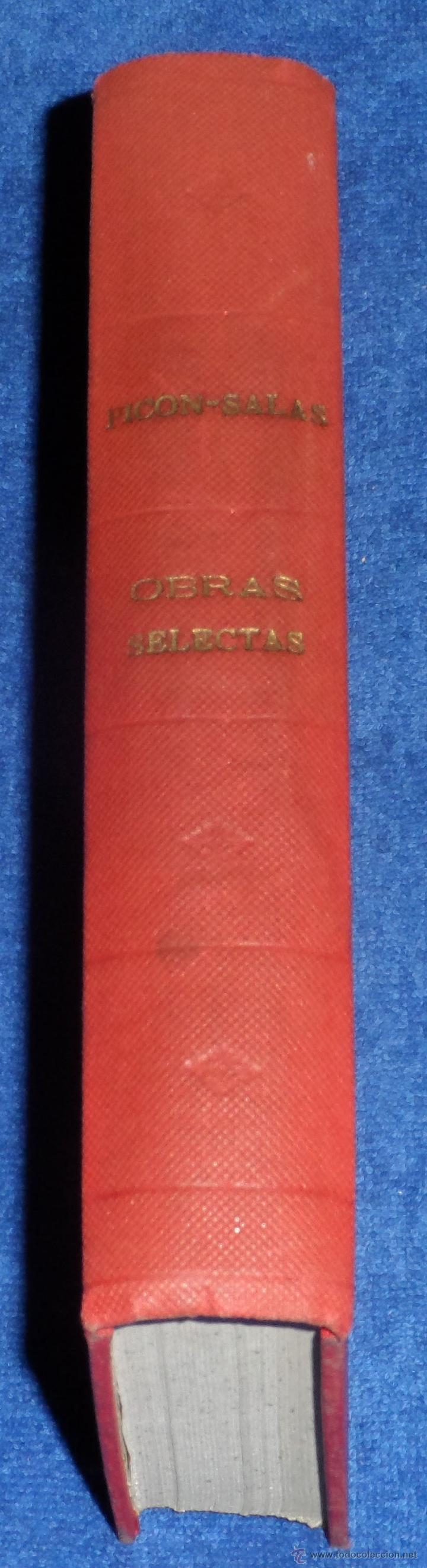 Libros: Obras Selectas - Mario Picon-Salas - Ediciones Edime (1&ordf; edici&oacute;n 1953) - Foto 1