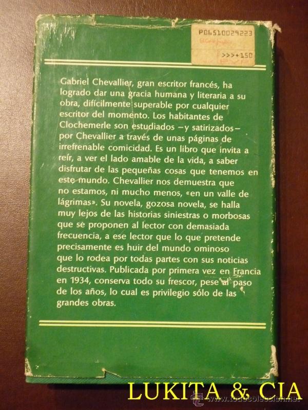 Libros: CLOCHEMERLE - GABRIEL CHEVALLIER - 1978 - Foto 2