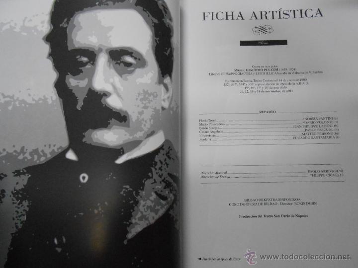Libros: ABAO OLBE TEMPORADA DE OPERA DE BILBAO 2001-2002. TDK371 - - Foto 2