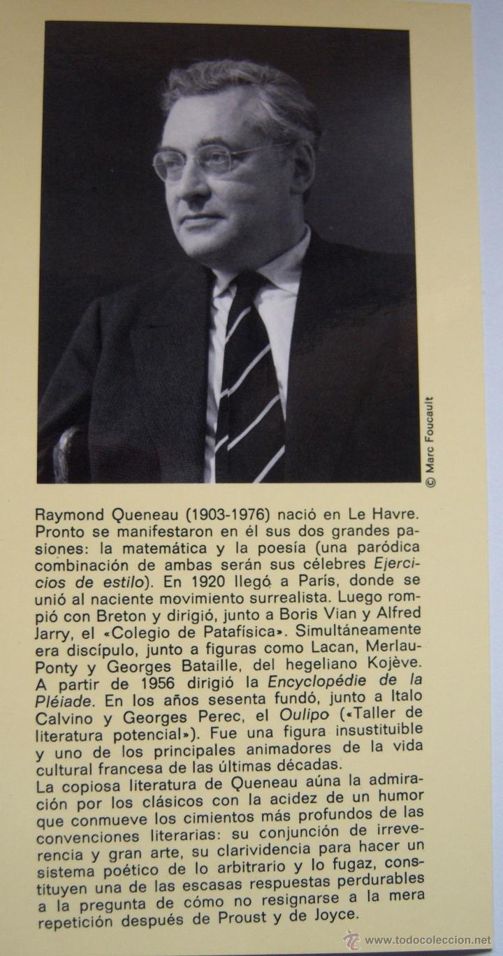 Libros: Pierrot, mi amigo, de Raymond QUENEAU - Foto 3
