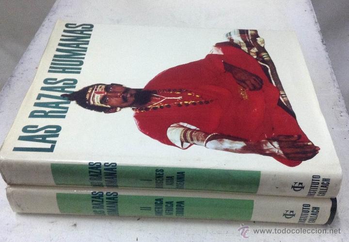 Libros: LAS RAZAS HUMANAS. DOS TOMOS. Instituto Gallach - COMPLETA - - Foto 1