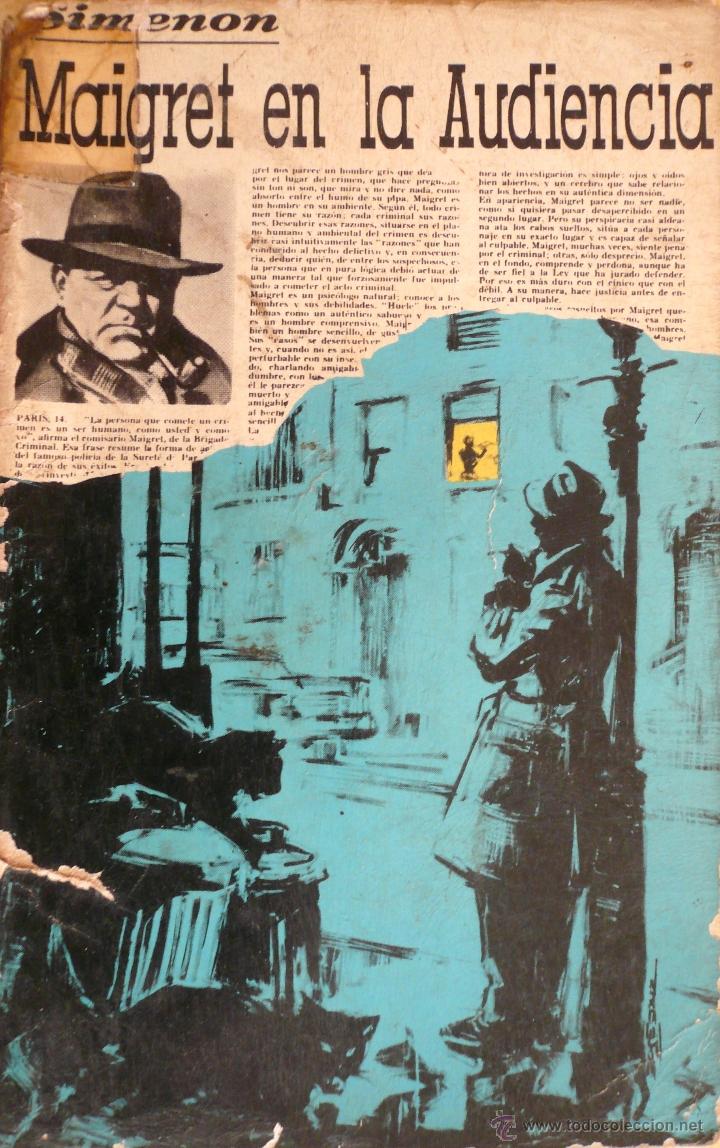 Libros: SIMENON / MAIGRET EN LA AUDIENCIA - Foto 1