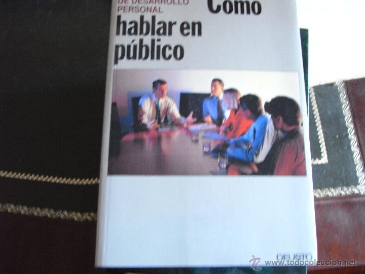 Libros: C&oacute;mo hablar en p&uacute;blico. - Foto 1