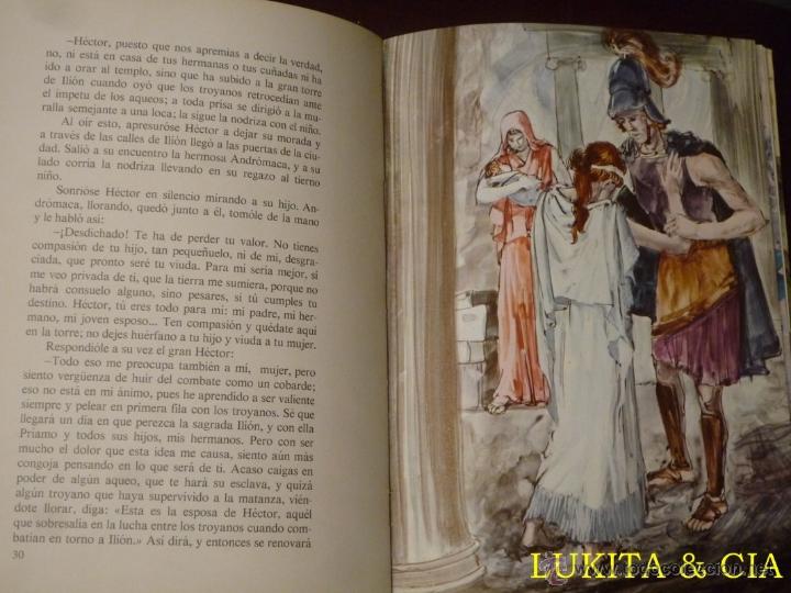 Libros: LA ILIADA - RELATOS ILUSTRADOS -EDITORIAL EVEREST - Foto 4