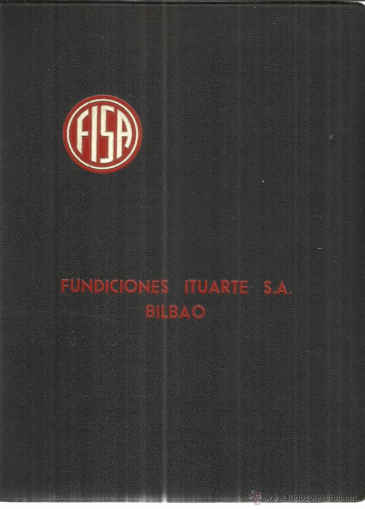Libros: CAT&Aacute;LOGO Y TARIFA DE PRECIOS DE FUNDICIONES ITUARTE S.A. BILBAO . 1959 - Foto 1