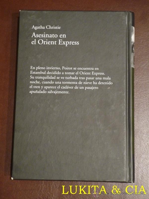 Libros: ASESINATO EN EL ORIENT EXPRESS - AGATHA CHRISTIE - Foto 2