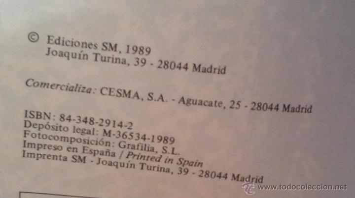 Libros: 100 GRAN ANGULAR DE EMILIO ORTEGA EDICIONES SM 1989 RESUMEN COMPLETA DE LA COLECCI&Oacute;N - Foto 2