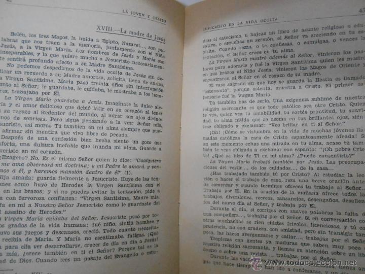 Libros: LA JOVEN Y CRISTO - TIHAMER T&Oacute;TH. TDK172 - - Foto 2