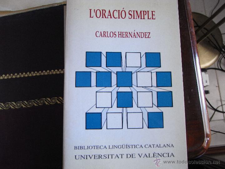 Libros: L&acute;oraci&oacute; simple. Carlos Hern&aacute;ndez - Foto 1