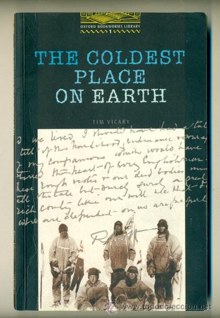 Libros: THE COLDEST PLACE ON EARTH - TIM VICARY - LIBRO EN INGLES - Foto 1