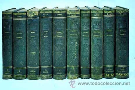Libros: Historia Universal. 10 Vol.- C&eacute;sar Cant&uacute; - Foto 1