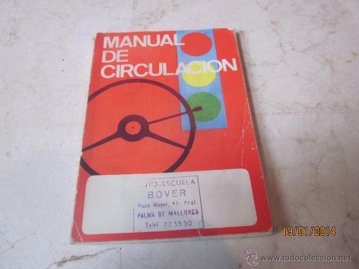Libros: MANUAL DE CIRCULACION 1973 - Foto 1